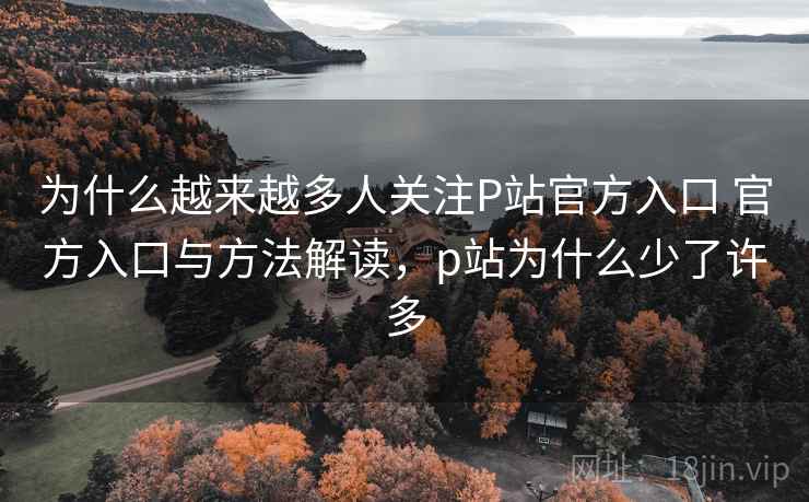 为什么越来越多人关注P站官方入口 官方入口与方法解读，p站为什么少了许多