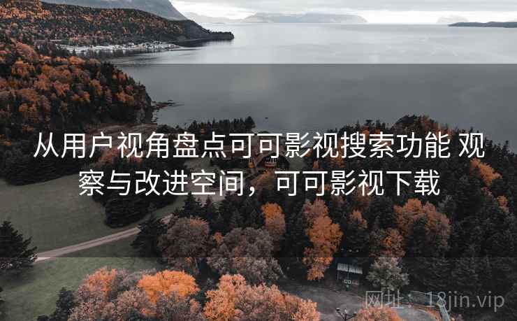 从用户视角盘点可可影视搜索功能 观察与改进空间，可可影视下载