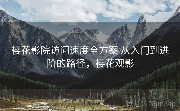 樱花影院访问速度全方案 从入门到进阶的路径，樱花观影