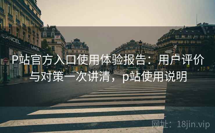 P站官方入口使用体验报告：用户评价与对策一次讲清，p站使用说明