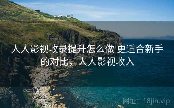 人人影视收录提升怎么做 更适合新手的对比，人人影视收入