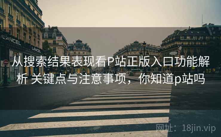 从搜索结果表现看P站正版入口功能解析 关键点与注意事项，你知道p站吗