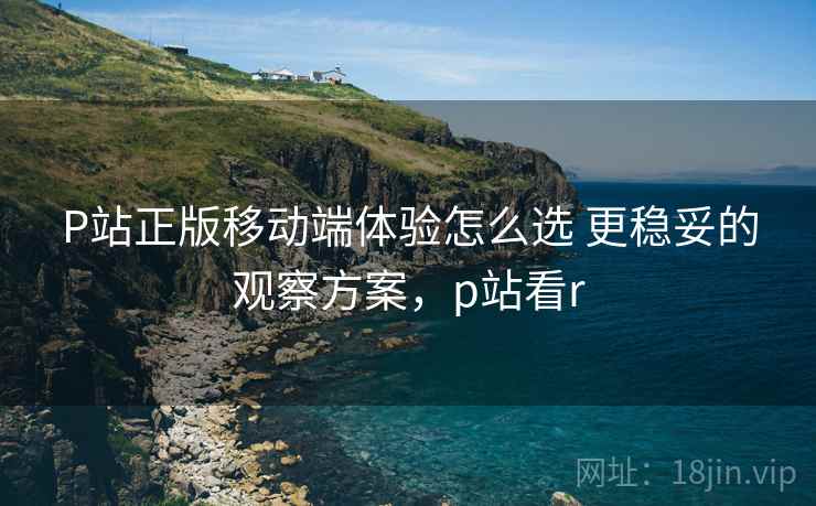 P站正版移动端体验怎么选 更稳妥的观察方案，p站看r